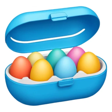Surprise egg box sticker