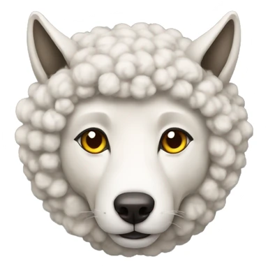 wolf in sheep clothing sticker