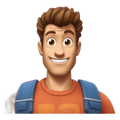 jimmy neutron as a dad sticker