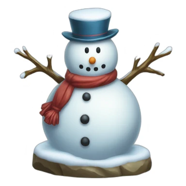Snowman Statue Epic Mystery Legendary NewYear Pokemon Snowfall Snowballs sticker