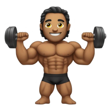 Bodybuilding sticker