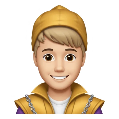 Justin bieber costume  sticker