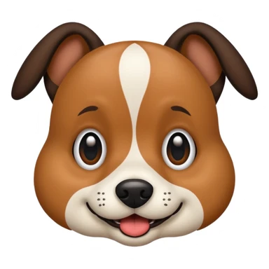  chien  Jakru russce  marrant. Noire et brun. sticker