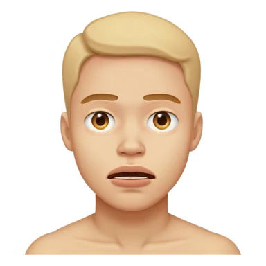 Jaw dropped  sticker