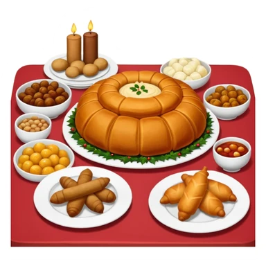 romanian cuisine christmas food types sticker
