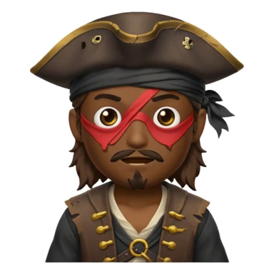 animated emoji for a player called prophet of doom I Dont Know shruging emote needs to be pirate themed and dark sticker
