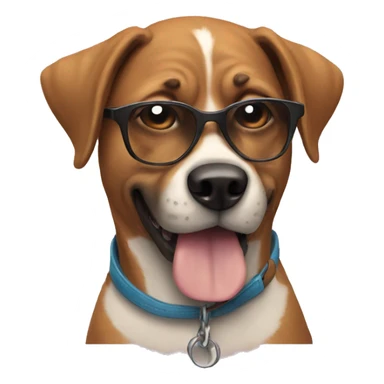 Cool dog sticker