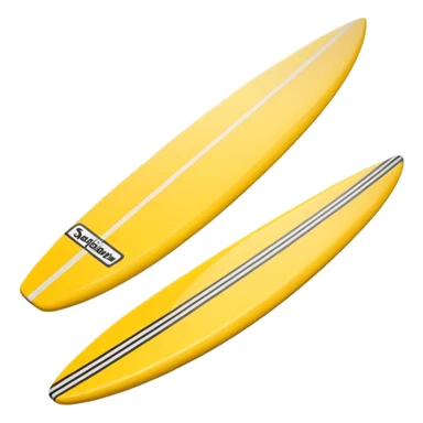 Surfboard no background sticker
