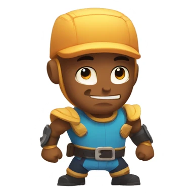 Shelly Brawl stars sticker