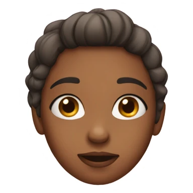 blushing girl  sticker