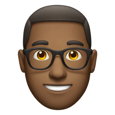 Jewish person with glasses sticker