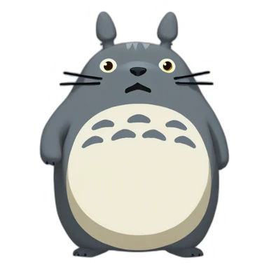 Drunk totoro sticker