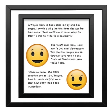 Discriminate between Real and Synthetic Text sticker