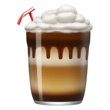 Cola float sticker