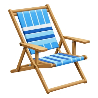 silla de playa sticker