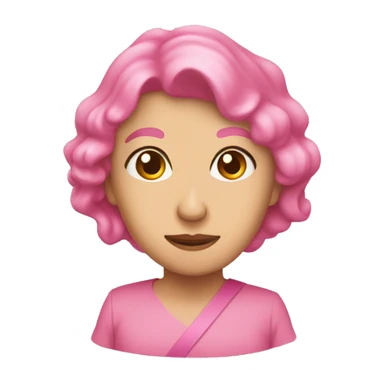 lazo rosa del cáncer sticker