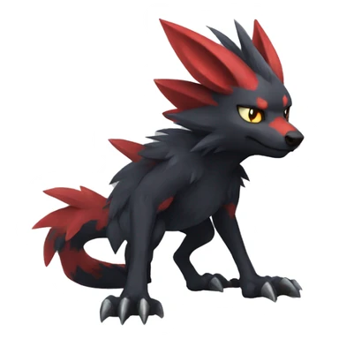 Nargacuga-Litten-Zoroark full body sticker