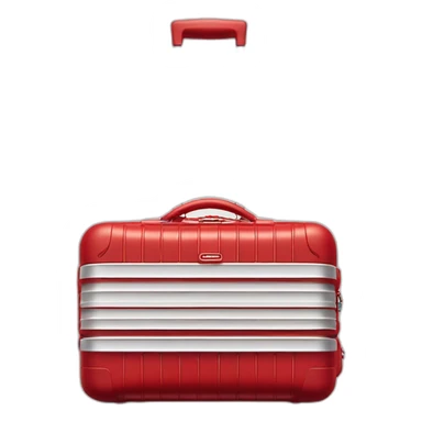 One Rimowa red Essential Cabin luggage sticker