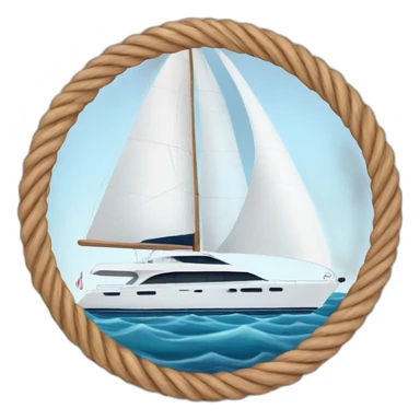 yacht saying welcome to YachtingMates sticker