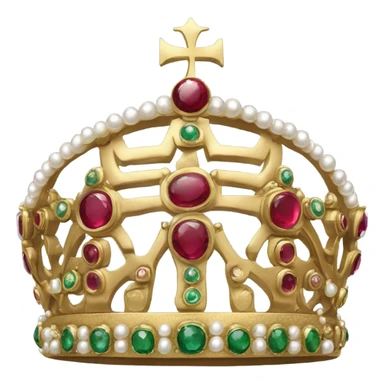 Crown of Justinian Byzantine  sticker