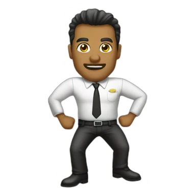 kick the boss sticker