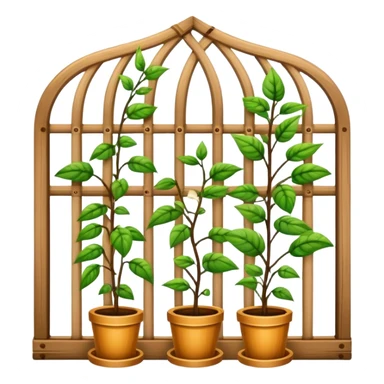 Plant Trellis sticker