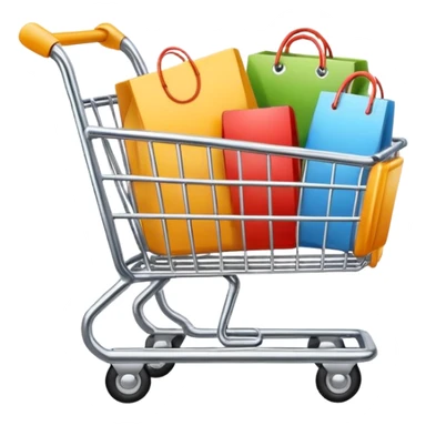 logo for online shopping sticker