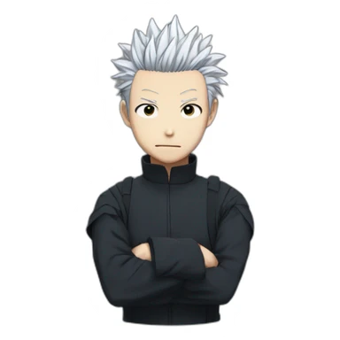 gojo-satoru fro jujutsu kaisen sticker