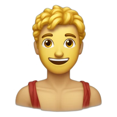 Fruñir el seño y sonreir sticker