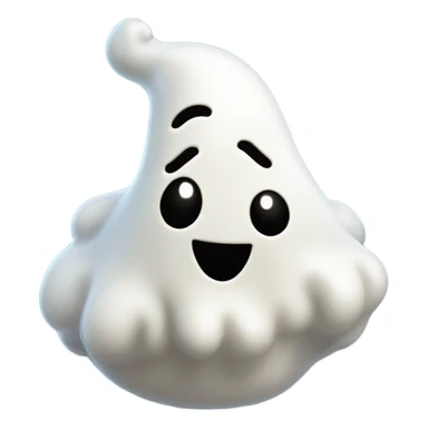 ghost of a poo sticker