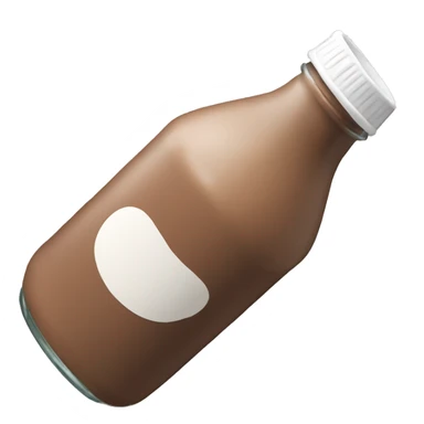 chocolate milk bottle sticker