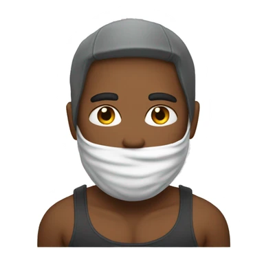 Gym guy in hodie  sticker