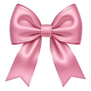 Moño rosa coquettee sticker