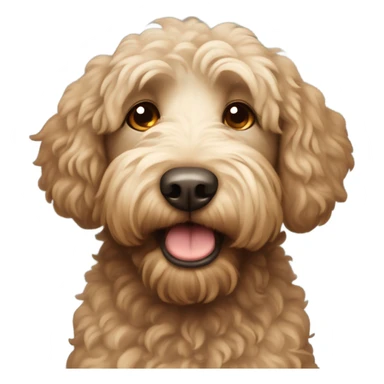 Labradoodle crying sticker
