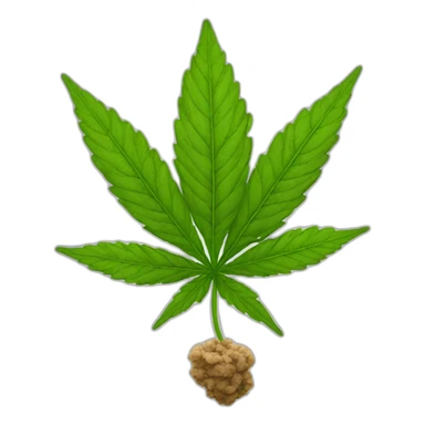 joint weed sticker