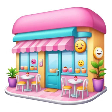 kawaii cafe clipart sticker