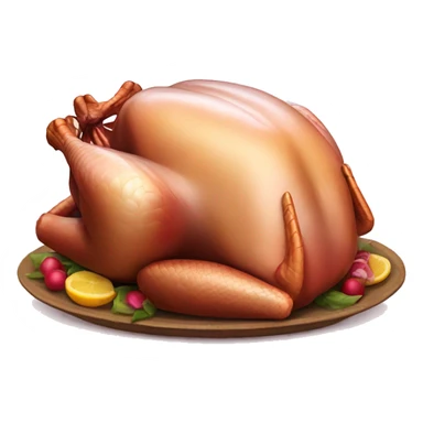 Pink-roasted-turkey  sticker