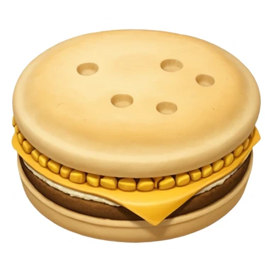 An arepa is a round, flat cake made from ground corn. It can be a simple side dish eaten with meals or a main dish when it's cut open and stuffed with a wide variety of fillings. Common fillings include shredded chicken and avocado, cheese, black beans, or meat.  sticker