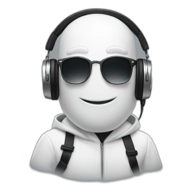 DJ marshmallow  sticker