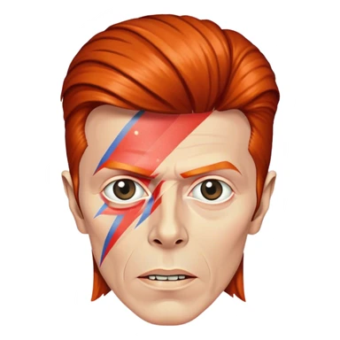 David Bowie sticker