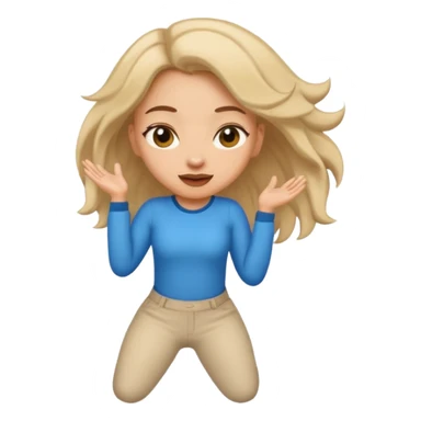 Girl shaking her ass sticker