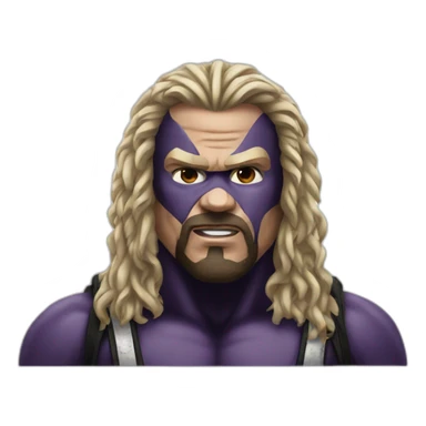 mankind the wrestler sticker