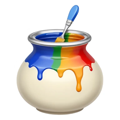 PAINT ON CERAMIC sticker