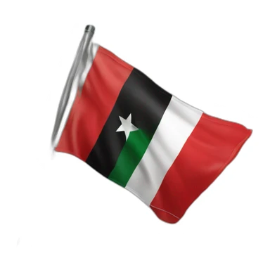 The flag of Yemen is Yemeni  in the Palestinian keffiyeh  sticker