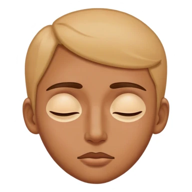 one eye closed sticker