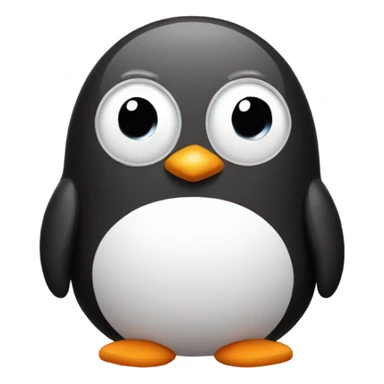 pink pingouin sticker