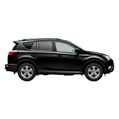 toyota rav4 black car sticker