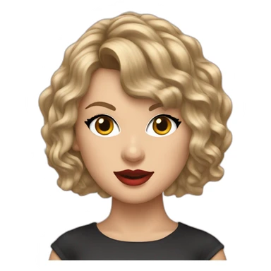 Taylor Swift singer sticker
