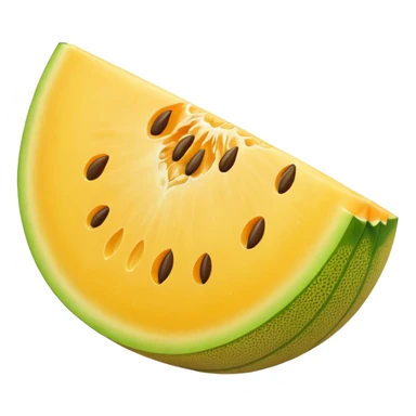 yellow melon sticker
