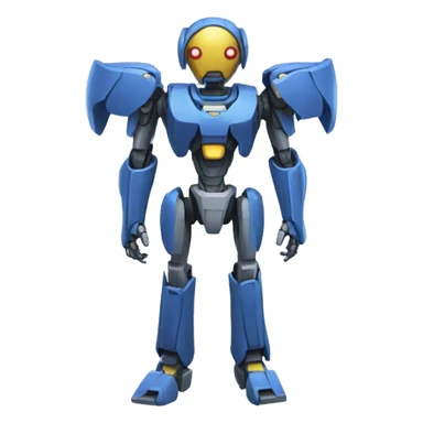 a medabot full body sticker